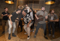 The Choir of Man Press Launch at The Farriers Pub, Camden Market, London.