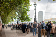 Day two of the queue to see the Queen lying in state