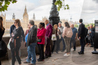 Day two of the queue to see the Queen lying in state
