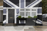 House painted in honour of The Queen's death
