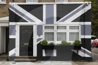 House painted in honour of The Queen's death