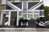 House painted in honour of The Queen's death