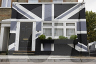House painted in honour of The Queen's death