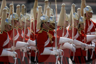Coffin procession for Queen Elizabeth II