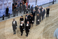 Coffin procession for Queen Elizabeth II