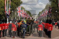 Coffin procession for Queen Elizabeth II