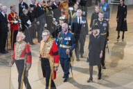 Coffin procession for Queen Elizabeth II