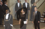 Coffin procession for Queen Elizabeth II