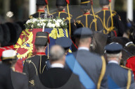 Coffin procession for Queen Elizabeth II