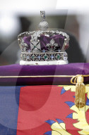 Coffin procession for Queen Elizabeth II