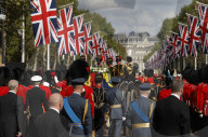 Coffin procession for Queen Elizabeth II