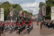 Coffin procession for Queen Elizabeth II