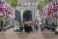 Coffin procession for Queen Elizabeth II