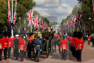 Coffin procession for Queen Elizabeth II
