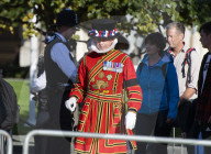 Members of the public leave Westminster Hall