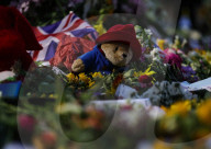 People mourning the death of the Queen