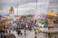 NEWS - Oktoberfest 2022: Trübe Stimmung auf der Theresienwiese am Eröffnungssonntag