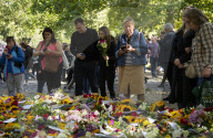 Green Park floral tributes