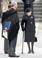 ROYALS - Staatsbegraebnis der Queen: Gaeste treffen in der Westminster Abbey ein