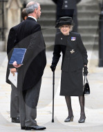ROYALS - Staatsbegraebnis der Queen: Gaeste treffen in der Westminster Abbey ein