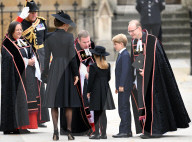 ROYALS - Staatsbegraebnis der Queen: Gaeste treffen in der Westminster Abbey ein