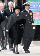 ROYALS - Staatsbegraebnis der Queen: Gaeste treffen in der Westminster Abbey ein