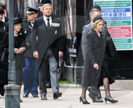 ROYALS - Staatsbegraebnis der Queen: Gaeste treffen in der Westminster Abbey ein