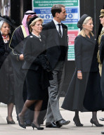 ROYALS - Staatsbegraebnis der Queen: Gaeste treffen in der Westminster Abbey ein
