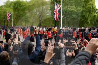 ROYALS - Staatsbegraebnis der Queen: Der Sarg auf dem Weg zum Wellington Arch
