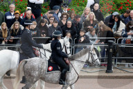 ROYALS - Staatsbegraebnis der Queen: Der Sarg auf dem Weg zum Wellington Arch