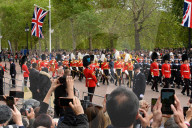 ROYALS - Staatsbegraebnis der Queen: Der Sarg auf dem Weg zum Wellington Arch