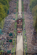 ROYALS - Staatsbegraebnis der Queen: Trauerfeier in Windsor