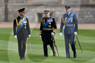 ROYALS - Staatsbegraebnis der Queen: Trauerfeier in Windsor