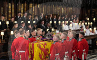 ROYALS - Staatsbegraebnis der Queen: Trauerfeier in Windsor