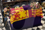ROYALS - Staatsbegraebnis der Queen: Trauerfeier in Windsor