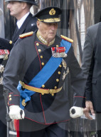 ROYALS - Staatsbegraebnis der Queen: Internationale Royals