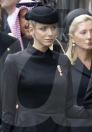 ROYALS - Staatsbegraebnis der Queen: Internationale Royals