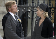 ROYALS - Staatsbegraebnis der Queen: Internationale Royals