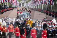 Her Majesty The Queen Elizabeth II’s Funeral procession, London.