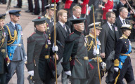 Her Majesty The Queen Elizabeth II’s Funeral procession, London.