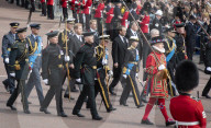 Her Majesty The Queen Elizabeth II’s Funeral procession, London.