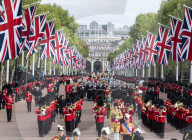 Her Majesty The Queen Elizabeth II’s Funeral procession, London.