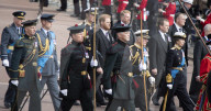 Her Majesty The Queen Elizabeth II’s Funeral procession, London.