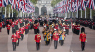 Her Majesty The Queen Elizabeth II’s Funeral procession, London.