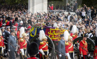 Her Majesty The Queen Elizabeth II’s Funeral procession, London.