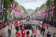 Her Majesty The Queen Elizabeth II’s Funeral procession, London.