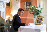 Prime Minister Liz Truss international Meetings and signing the book of condolence.