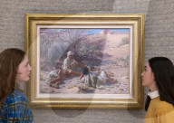 Bonhams' 19th Century and British Impressionist Art sale Press photocall.