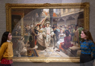 Bonhams' 19th Century and British Impressionist Art sale Press photocall.