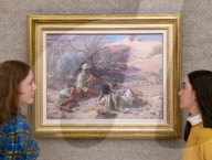 Bonhams' 19th Century and British Impressionist Art sale Press photocall.